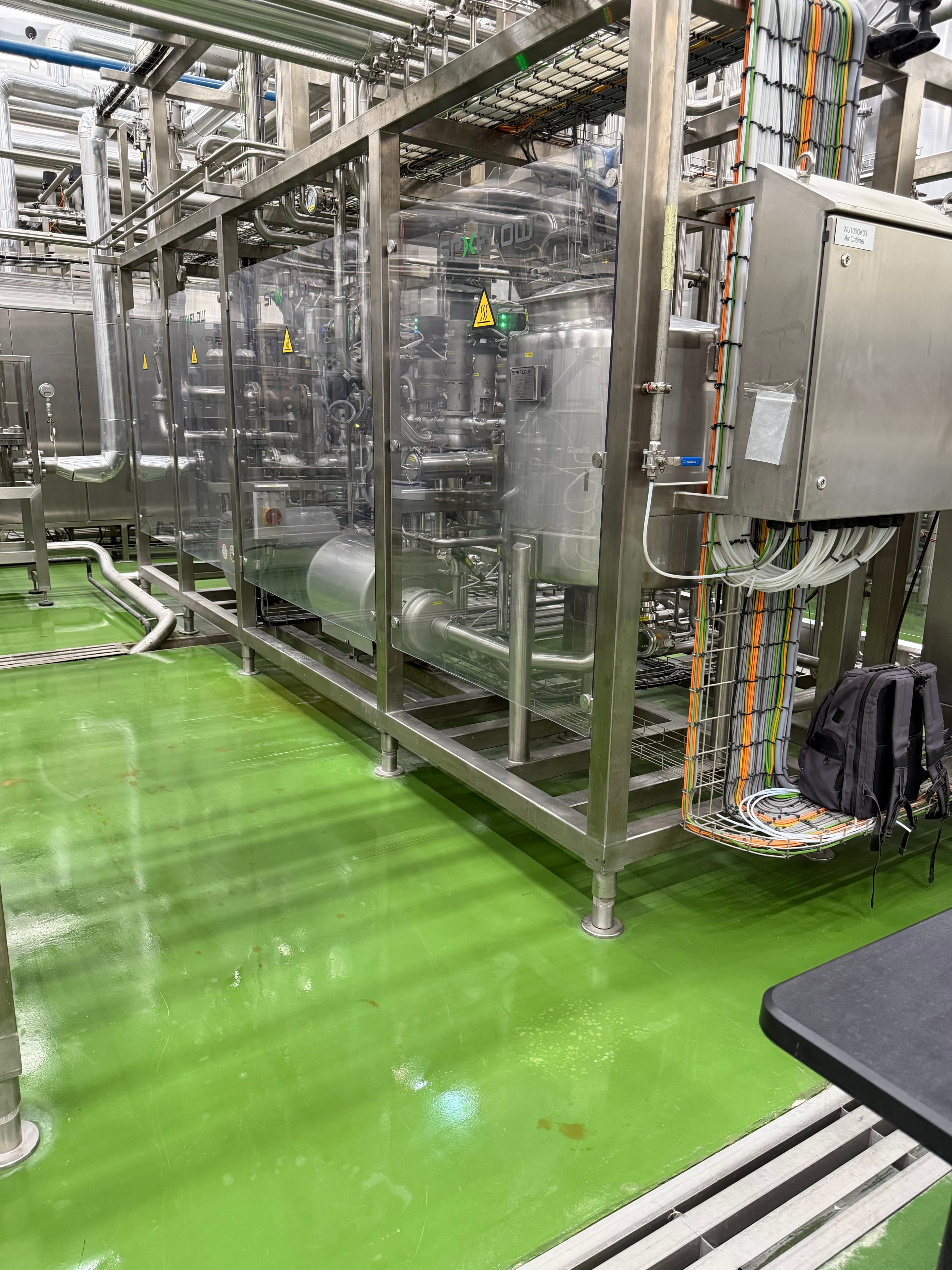 Food factory polyurethane floor coating